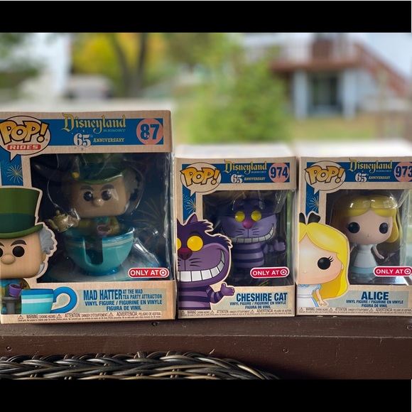 Disney Alice & Wonderland Cheshire Cat MAD Hatter - Picture 2 of 11